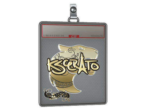 Sticker | KSCERATO (Gold) | Paris 2023