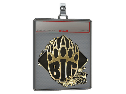 Sticker | BIG (Gold) | Rio 2022