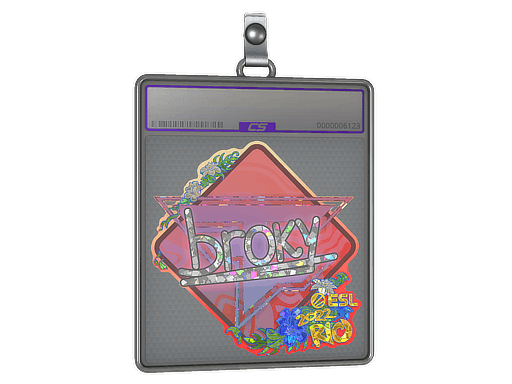 Sticker | broky (Glitter) | Rio 2022