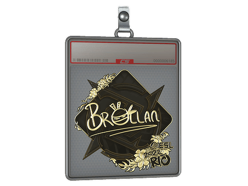 Sticker | Brollan (Gold) | Rio 2022