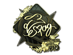 Sticker | es3tag (Gold) | Rio 2022