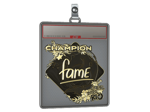 Sticker | fame (Gold, Champion) | Rio 2022