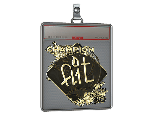 Sticker | FL1T (Gold, Champion) | Rio 2022