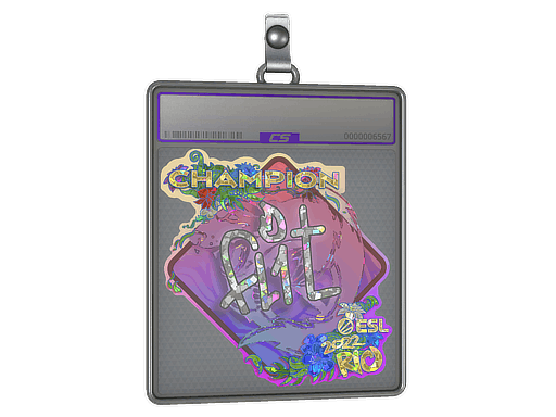 Sticker | FL1T (Glitter, Champion) | Rio 2022