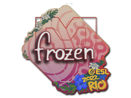 Sticker | frozen | Rio 2022