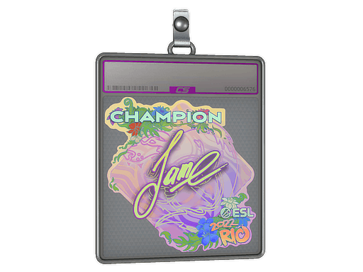Sticker | Jame (Holo, Champion) | Rio 2022