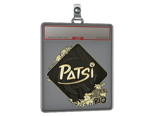 Sticker | Patsi (Gold) | Rio 2022