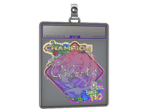 Sticker | qikert (Glitter, Champion) | Rio 2022