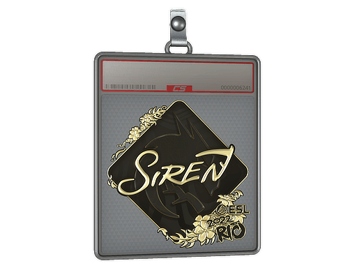 Sticker | S1ren (Gold) | Rio 2022