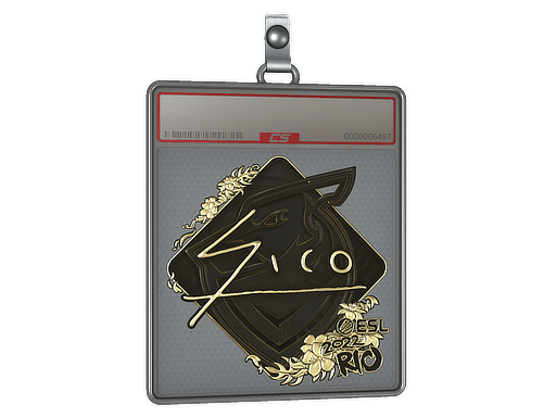 Sticker | Sico (Gold) | Rio 2022