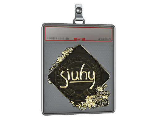 Sticker | siuhy (Gold) | Rio 2022