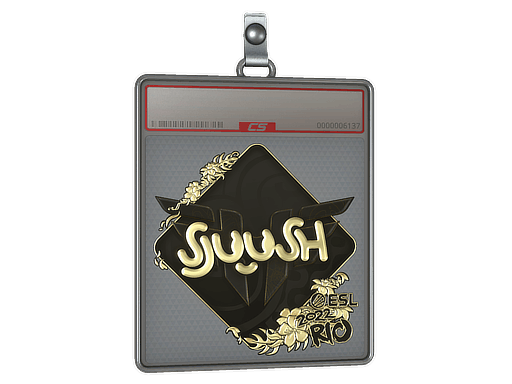 Sticker | sjuush (Gold) | Rio 2022