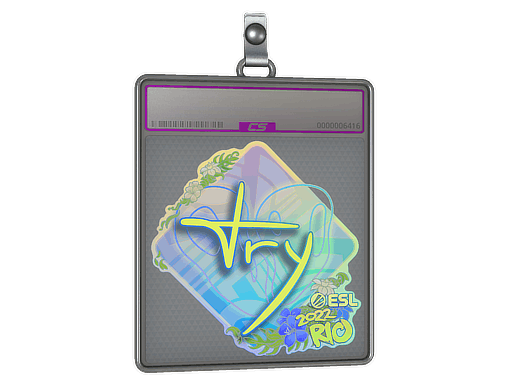 Sticker | TRY (Holo) | Rio 2022