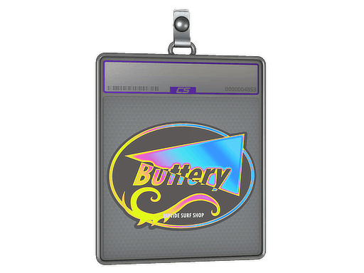 Sticker Slab | Candy Buttery (Holo)