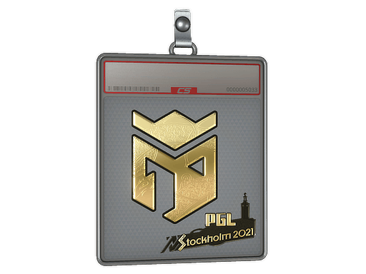 Sticker | Entropiq (Gold) | Stockholm 2021