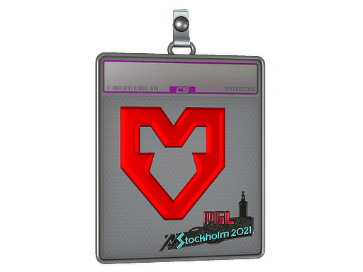 Sticker | MOUZ (Foil) | Stockholm 2021