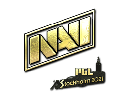 Sticker | Natus Vincere (Gold) | Stockholm 2021