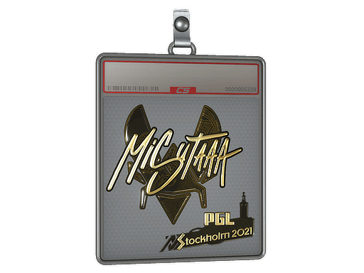 Sticker | misutaaa (Gold) | Stockholm 2021