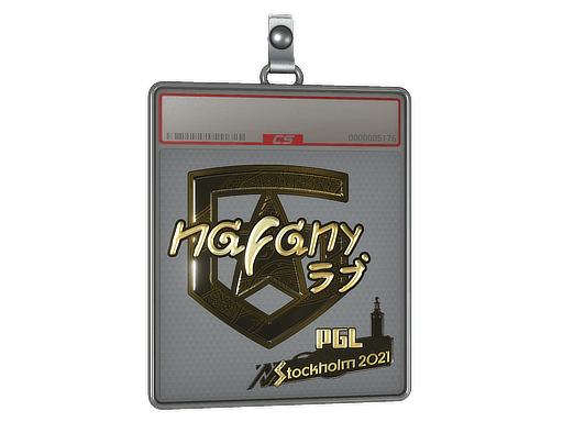 Sticker | nafany (Gold) | Stockholm 2021