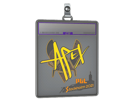 Sticker | apEX (Holo) | Stockholm 2021