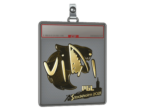 Sticker | VINI (Gold) | Stockholm 2021