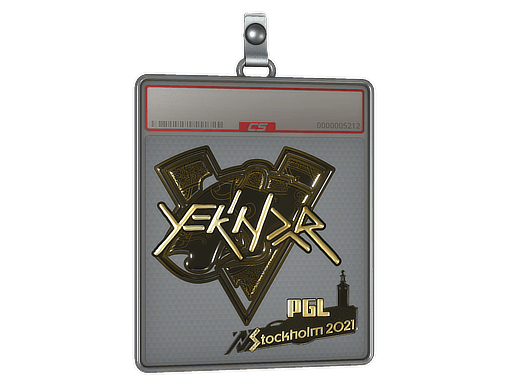 Sticker | YEKINDAR (Gold) | Stockholm 2021