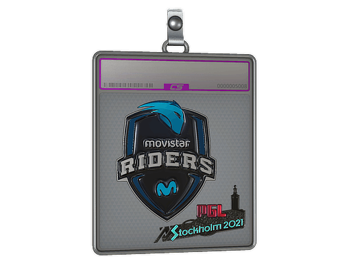 Sticker | Movistar Riders (Foil) | Stockholm 2021