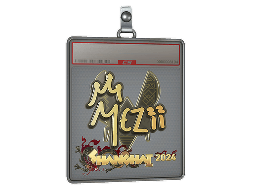 Sticker | mezii (Gold) | Shanghai 2024