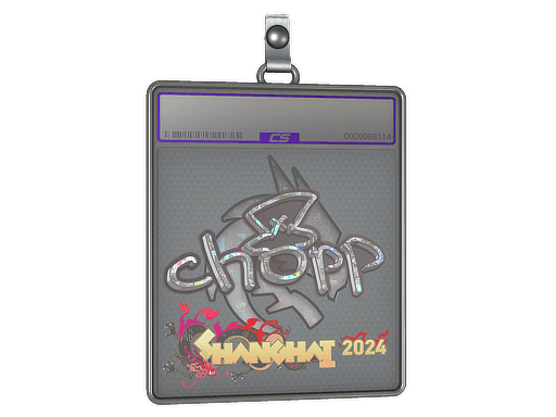 Sticker | chopper (Glitter) | Shanghai 2024