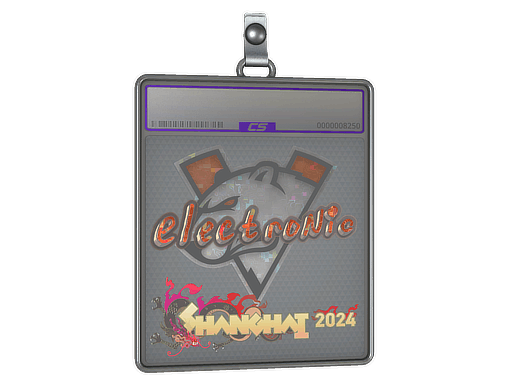 Sticker | electronic (Glitter) | Shanghai 2024