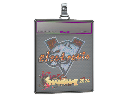 Sticker | electronic (Holo) | Shanghai 2024