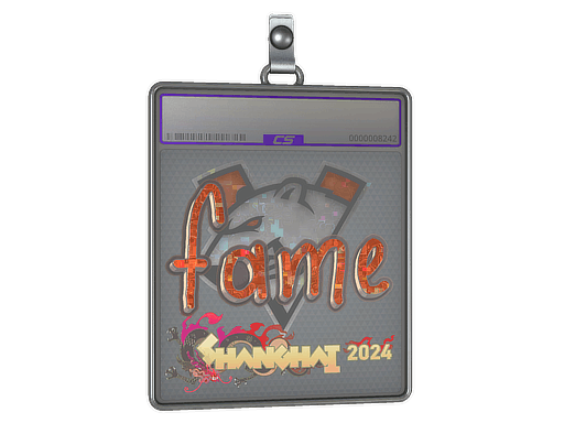 Sticker | fame (Glitter) | Shanghai 2024
