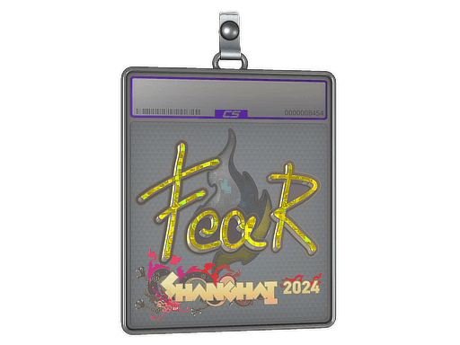 Sticker | fEAR (Glitter) | Shanghai 2024