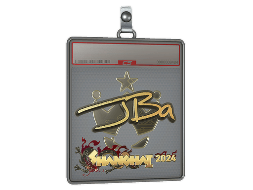 Sticker | JBa (Gold) | Shanghai 2024