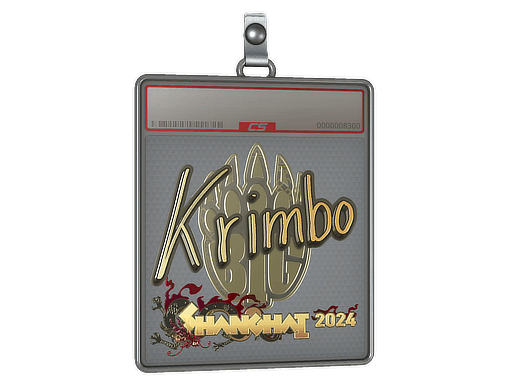 Sticker | Krimbo (Gold) | Shanghai 2024