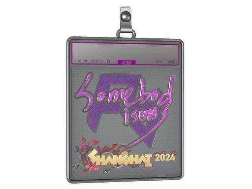 Sticker | somebody (Holo) | Shanghai 2024
