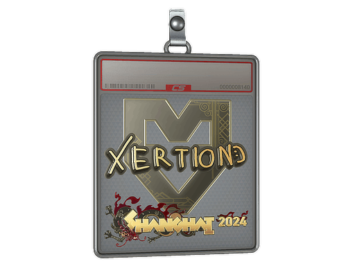 Sticker | xertioN (Gold) | Shanghai 2024