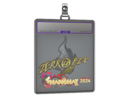 Sticker | zeRRoFIX (Glitter) | Shanghai 2024