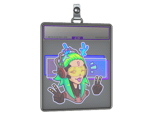 Sticker | V For Victory (Holo)