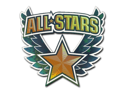 Sticker | All-Stars Orange (Holo)