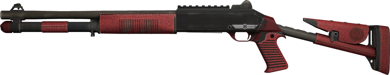 XM1014 | Red Leather - CSGOSKINS.GG