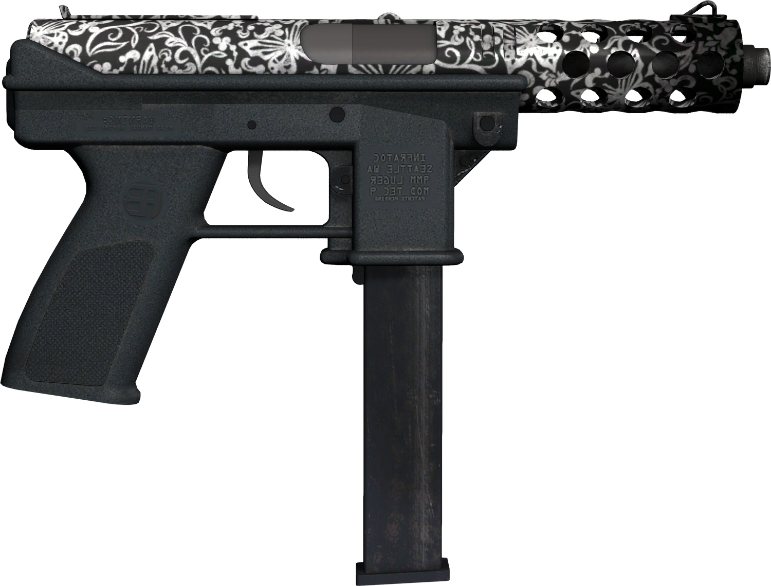 download the new for android Tec-9 Cut Out cs go skin