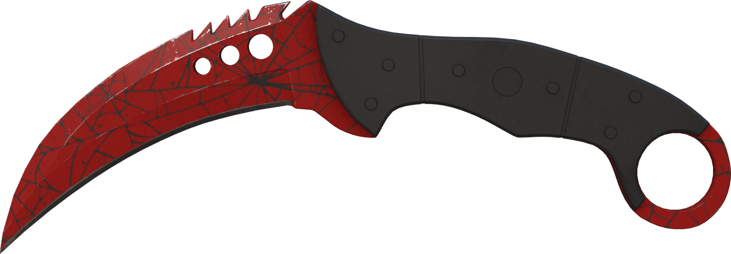 ★ Talon Knife | Crimson Web (Minimal Wear)