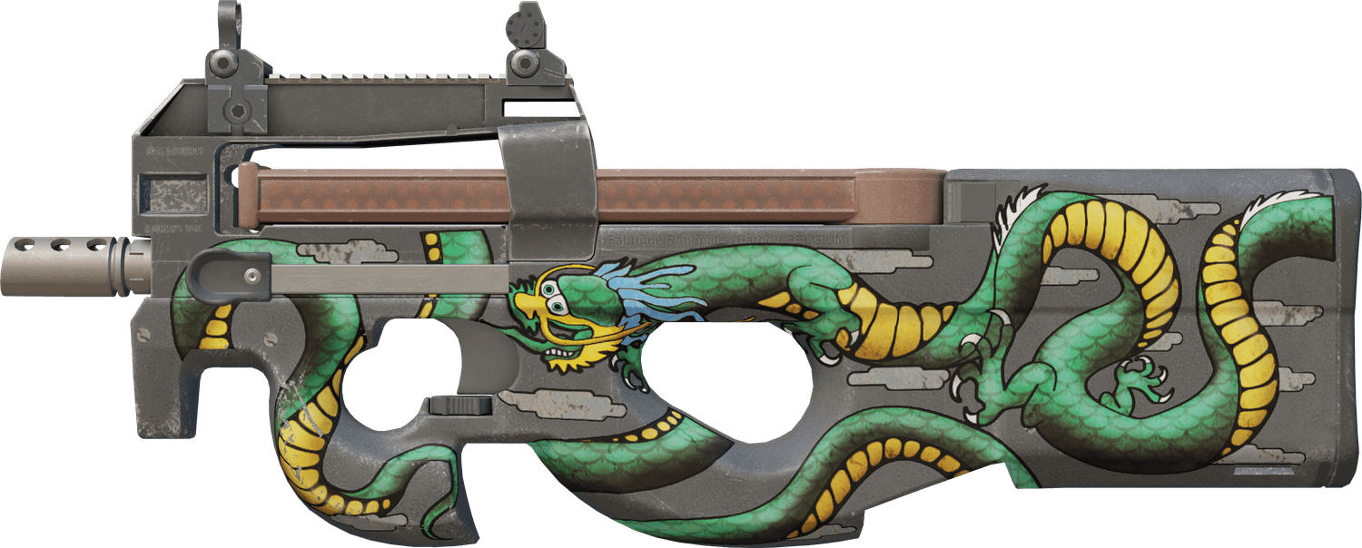 P90 | Emerald Dragon (Factory New)