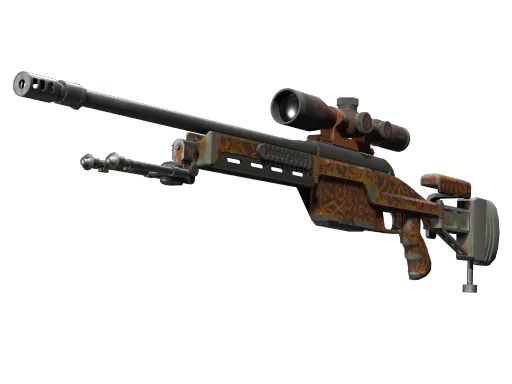 SSG 08 | Orange Filigree