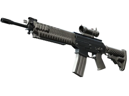SG 553 | Damascus Steel