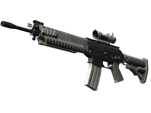 SG 553 | Damascus Steel