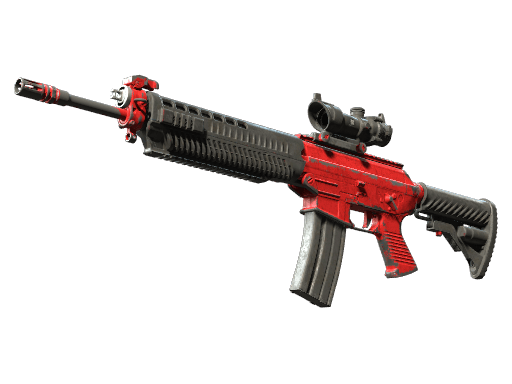 SG 553 | Candy Apple