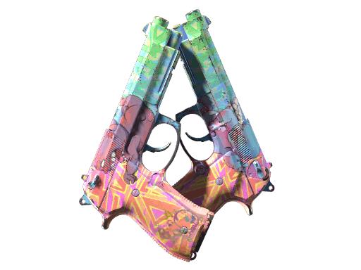 Dual Berettas | Sweet Little Angels (Battle-Scarred)