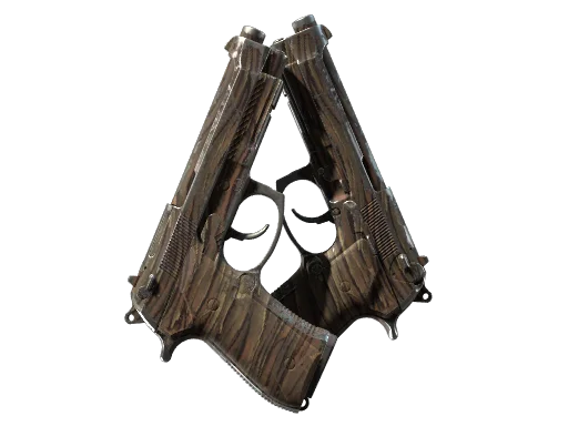 Dual Berettas | Drift Wood